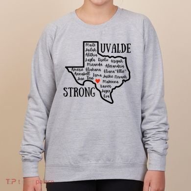 Uvalde Strong Remember The Victims Women's Sweatshirt