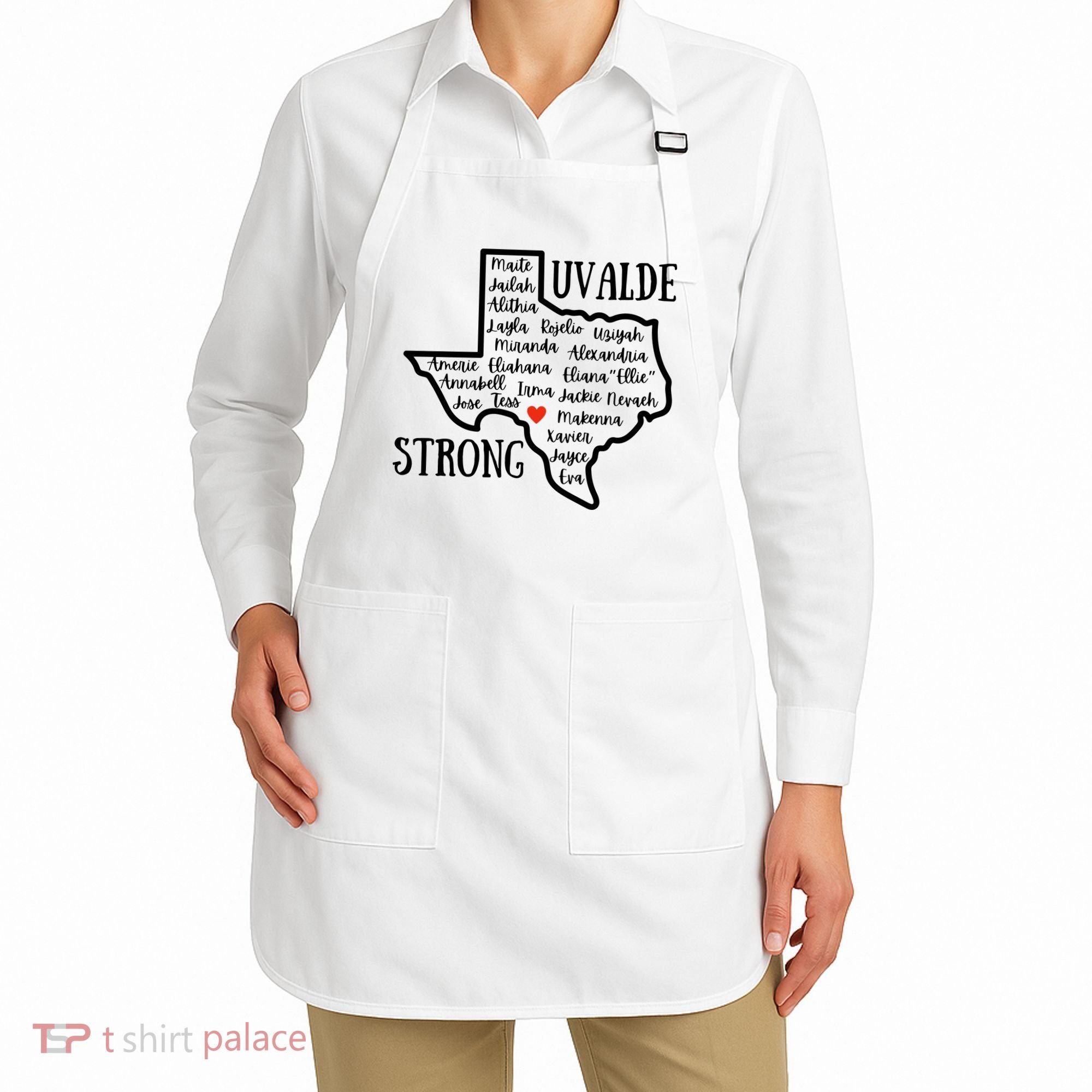 Uvalde Strong Remember The Victims Apron