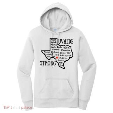 Uvalde Strong Remember The Victims Women's Hoodie