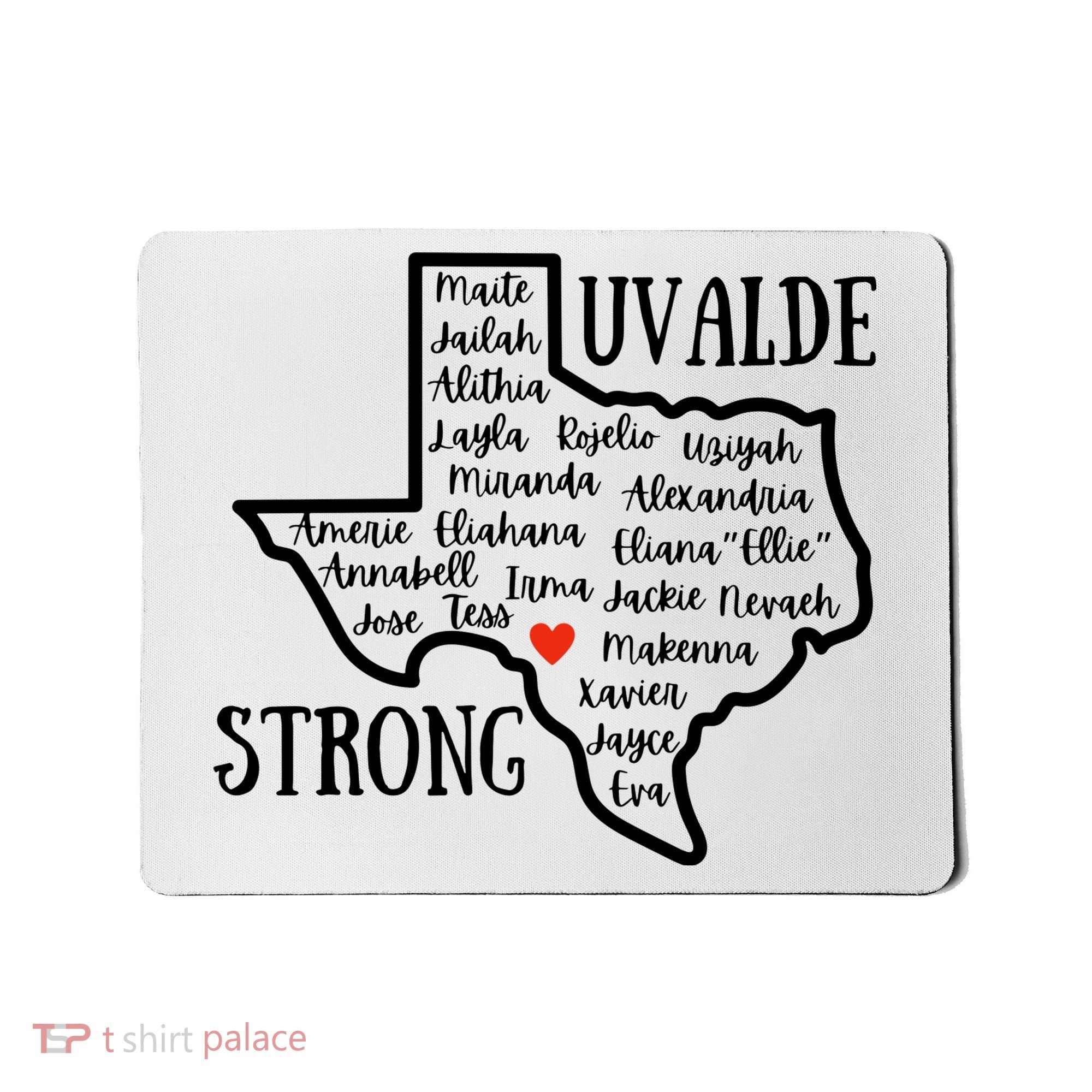 Uvalde Strong Remember The Victims Mousepad