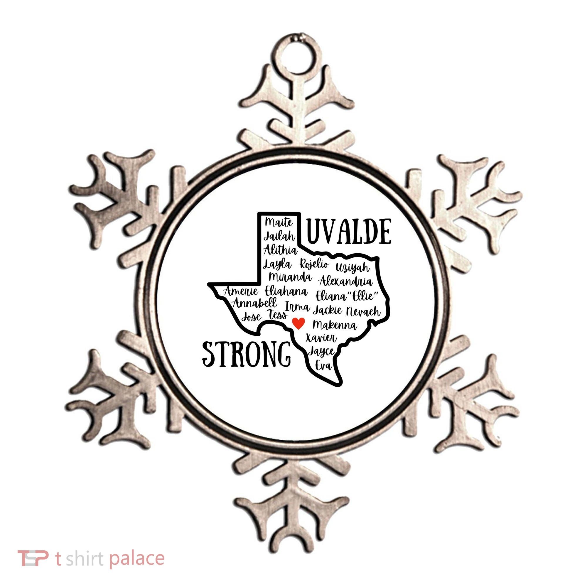 Uvalde Strong Remember The Victims Ornament