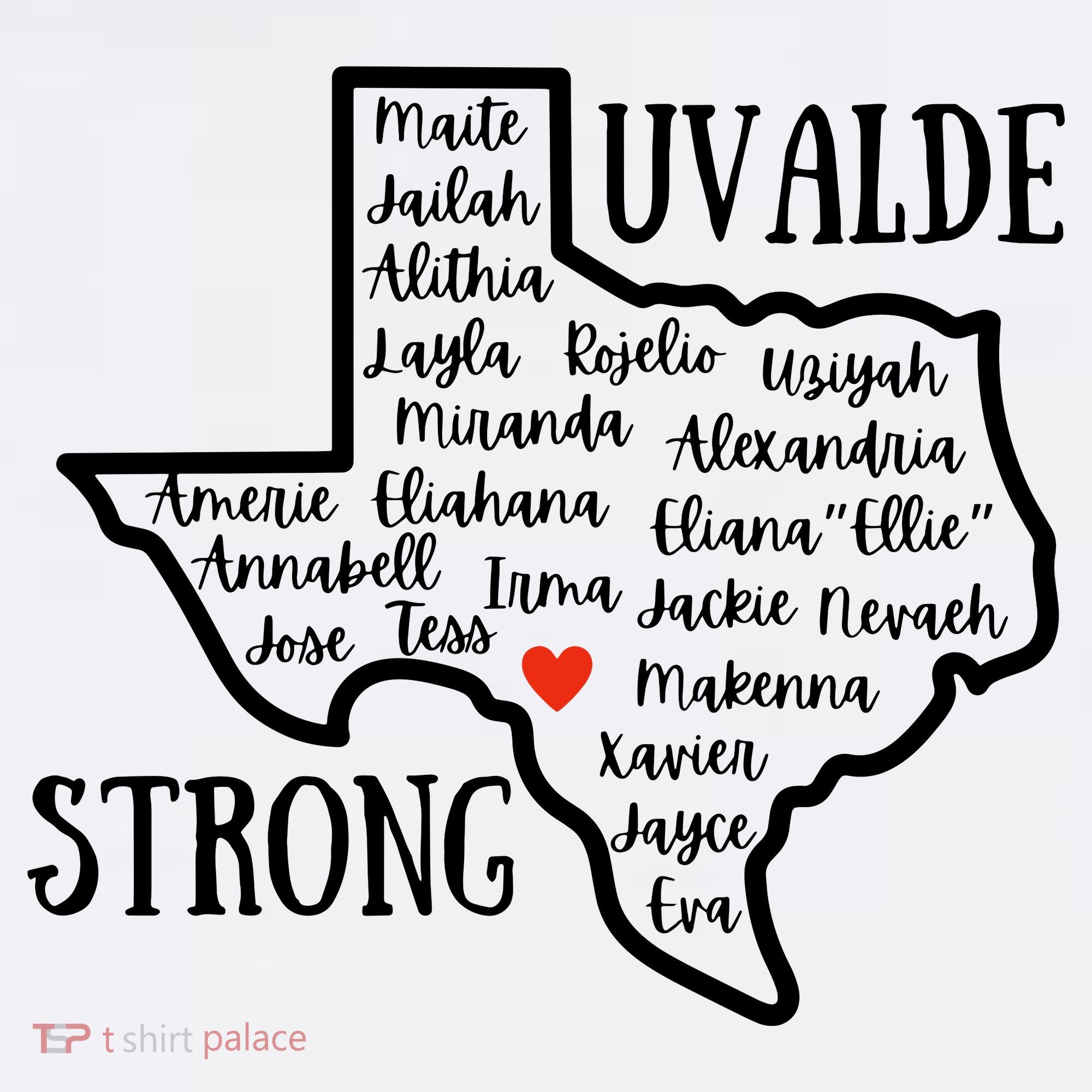 Uvalde Strong Remember The Victims Women's Tank Top