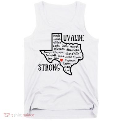 Uvalde Strong Remember The Victims Tank Top