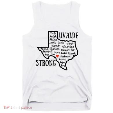 Uvalde Strong Remember The Victims Tank Top