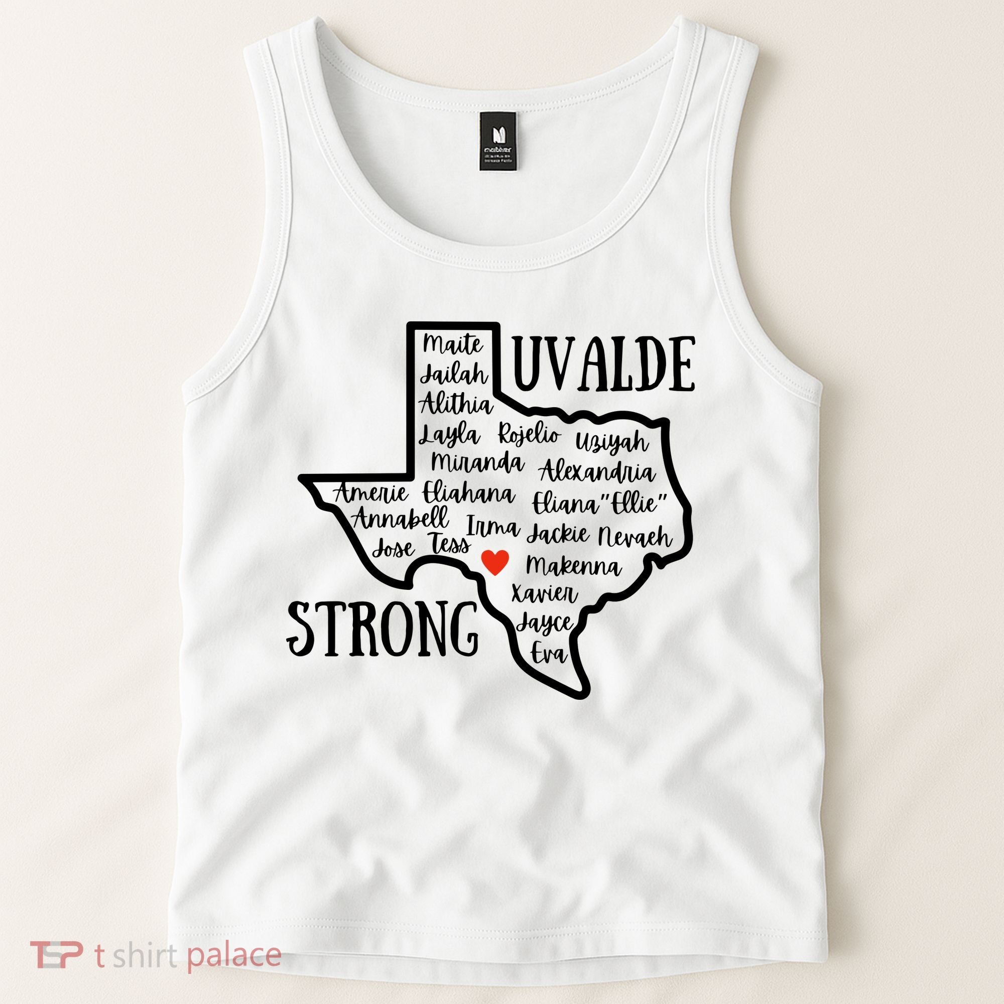 Uvalde Strong Remember The Victims Tank Top