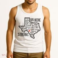 Uvalde Strong Remember The Victims Tank Top thumb 3