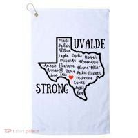 Uvalde Strong Remember The Victims Golf Towel thumb 0