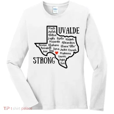 Uvalde Strong Remember The Victims Women's Long Sleeve Shirt