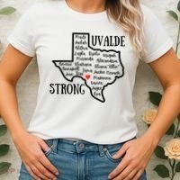 Uvalde Strong Remember The Victims Women's T-Shirt thumb 2
