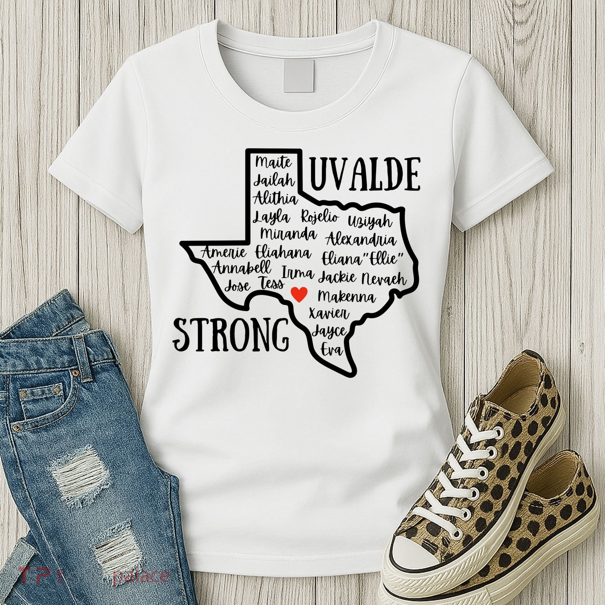 Uvalde Strong Remember The Victims Women's T-Shirt