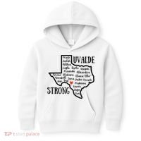 Uvalde Strong Remember The Victims Kids Hoodie thumb 0