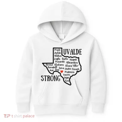 Uvalde Strong Remember The Victims Kids Hoodie