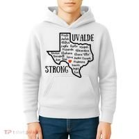Uvalde Strong Remember The Victims Kids Hoodie thumb 4