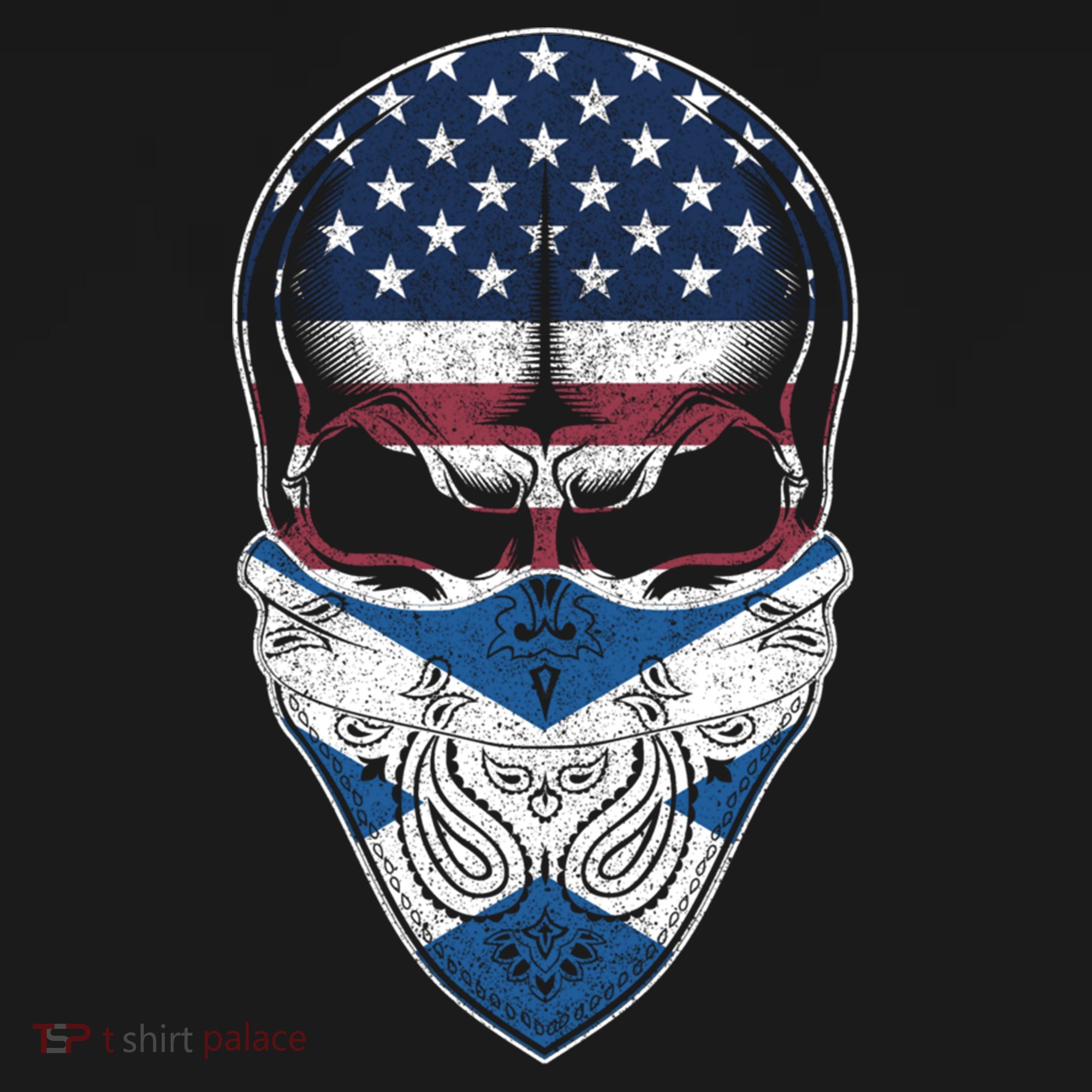 Usa Scotland Roots Gift Scottish American Flag Skull Cool Gift Women's Hoodie