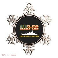 USS John McCain DDG-56 USA Flag Ornament thumb 0