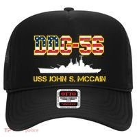 USS John McCain DDG-56 USA Flag Hat thumb 0