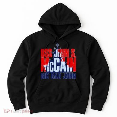 USS John S. McCain Big Bad John Hoodie