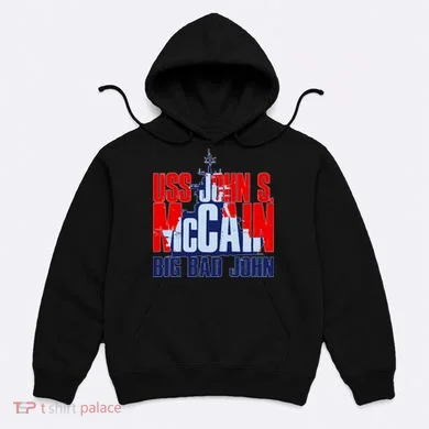 USS John S. McCain Big Bad John Hoodie