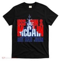 USS John S. McCain Big Bad John T-Shirt thumb 0