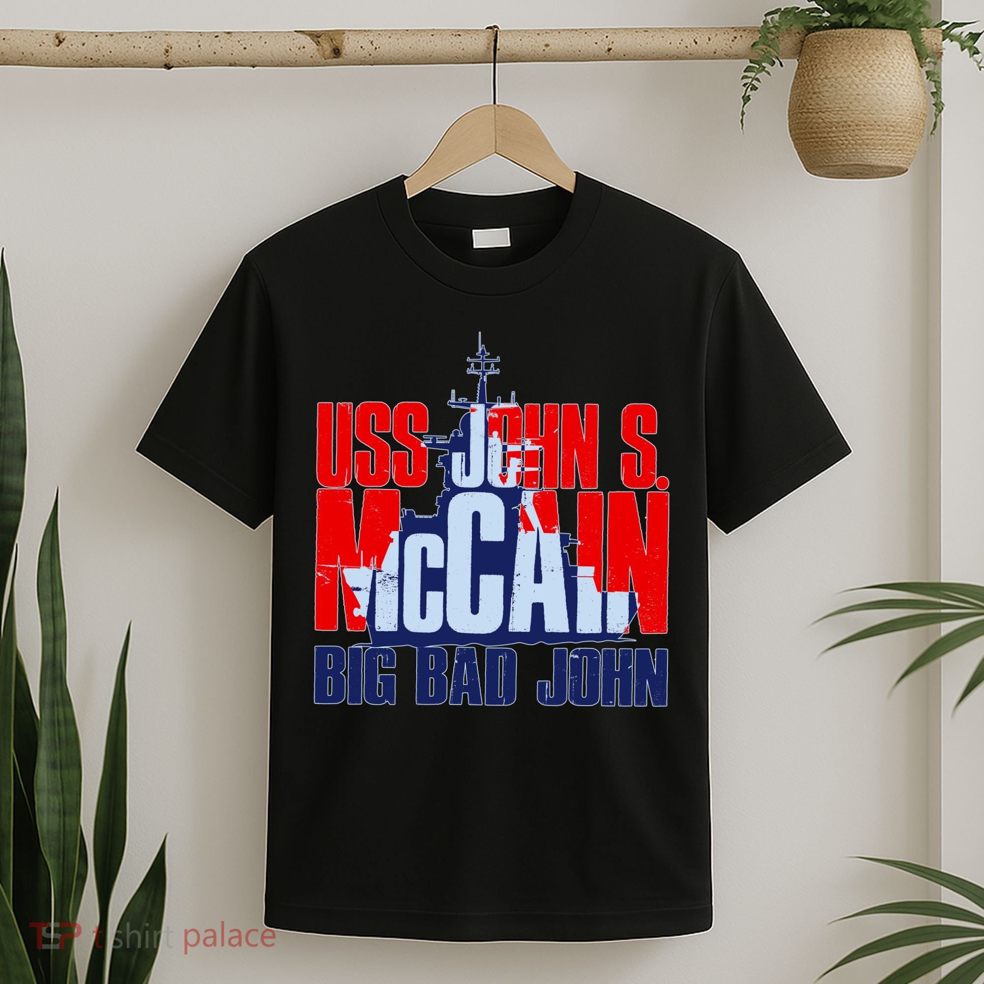 USS John S. McCain Big Bad John T-Shirt