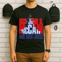 USS John S. McCain Big Bad John T-Shirt thumb 6
