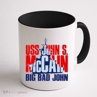 USS John S. McCain Big Bad John Coffee Mug thumb 1