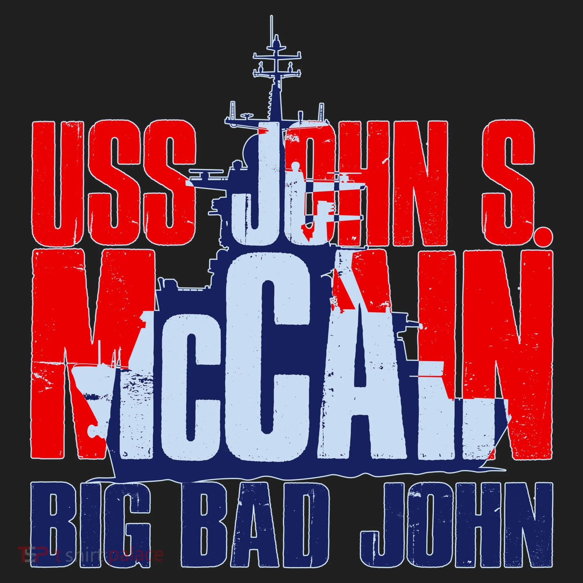 USS John S. McCain Big Bad John Beanie