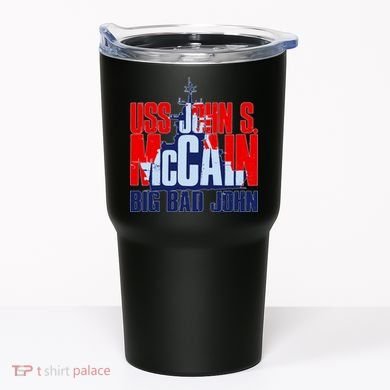 USS John S. McCain Big Bad John Tumbler
