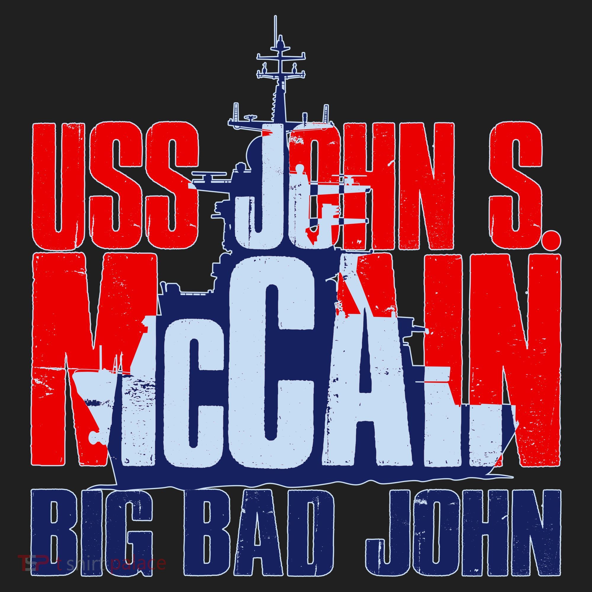 USS John S. McCain Big Bad John Tumbler
