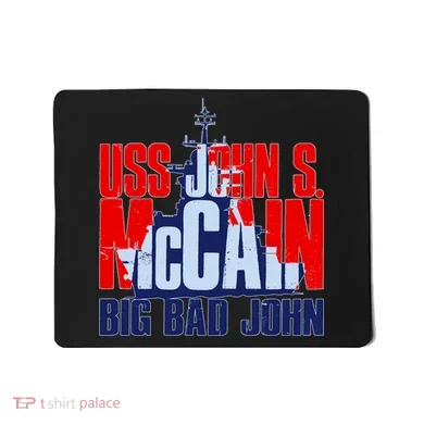 USS John S. McCain Big Bad John Mousepad