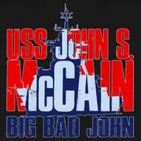 USS John S. McCain Big Bad John Toddler Hoodie thumb 2