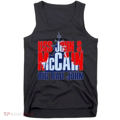 USS John S. McCain Big Bad John Tank Top