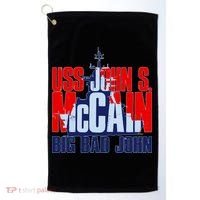 USS John S. McCain Big Bad John Golf Towel thumb 0