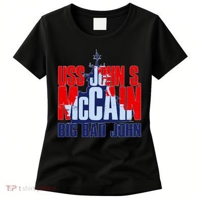 USS John S. McCain Big Bad John Women's T-Shirt