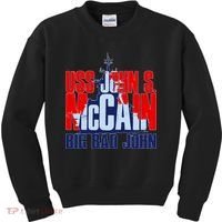 USS John S. McCain Big Bad John Kids Sweatshirt thumb 0