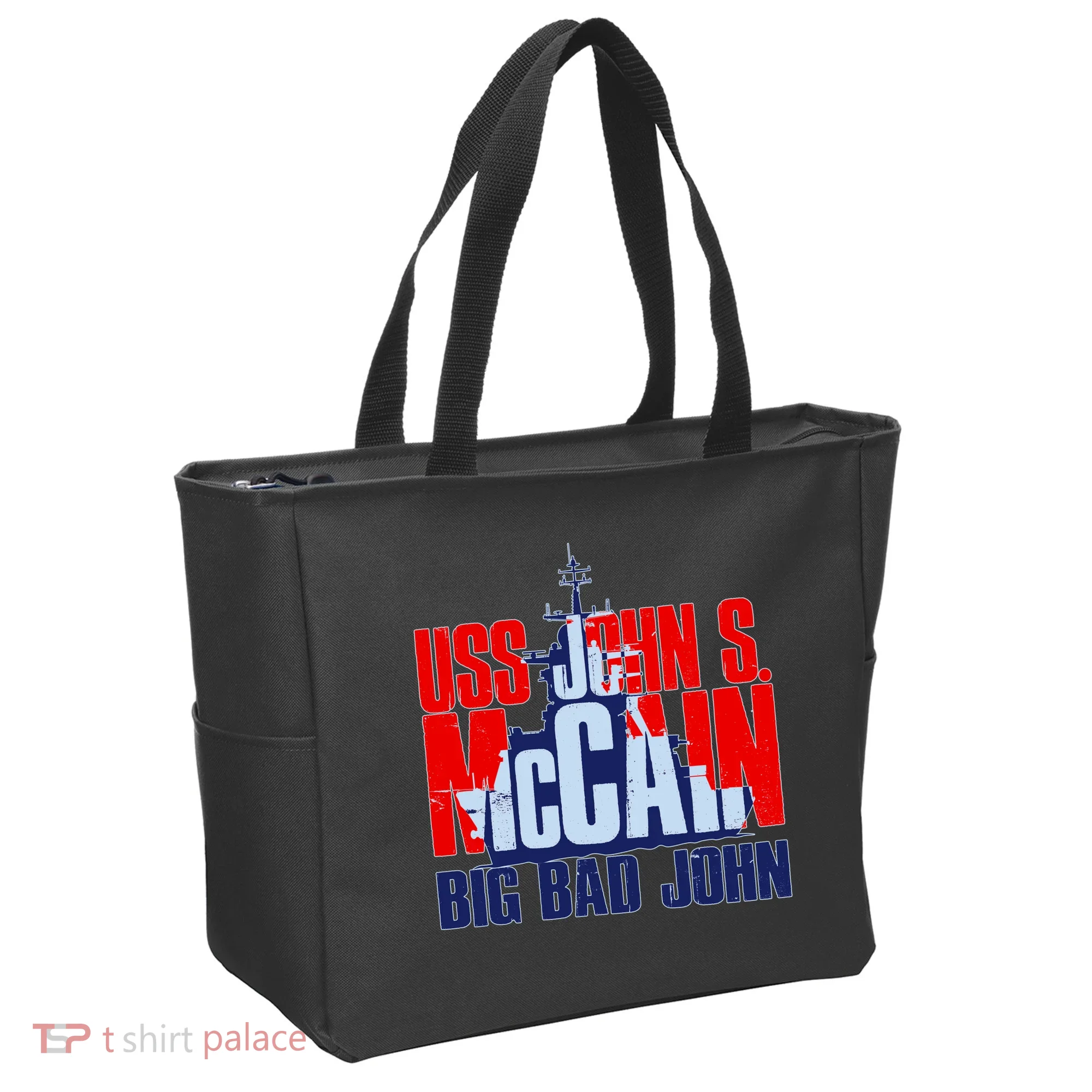 USS John S. McCain Big Bad John Tote Bag