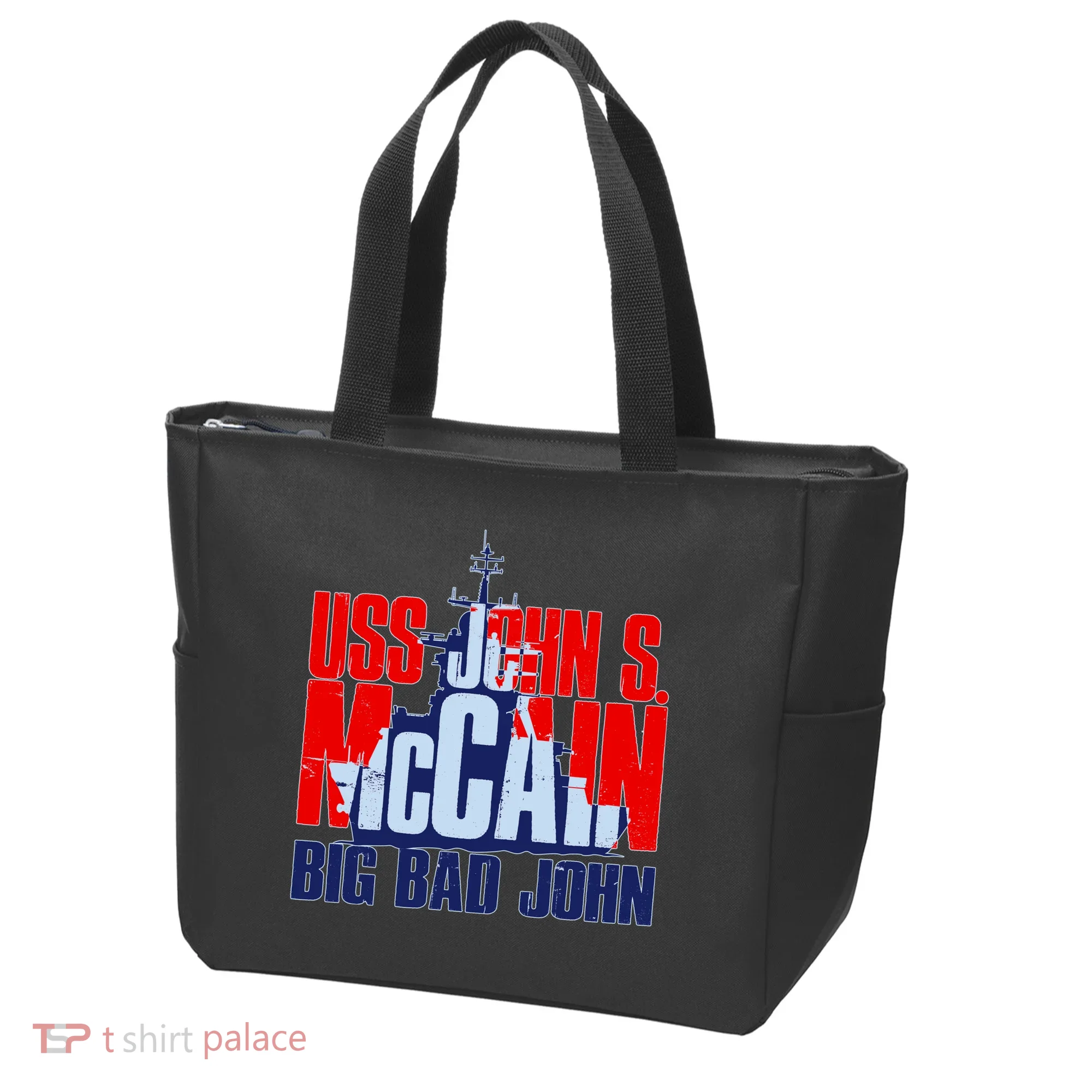 USS John S. McCain Big Bad John Tote Bag