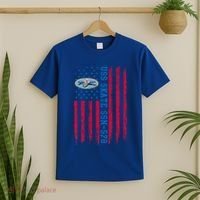 Uss Skate Ssn578 American Flag Submarine T-Shirt thumb 2