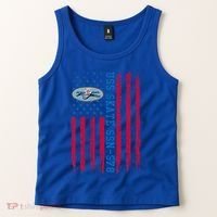 Uss Skate Ssn578 American Flag Submarine Tank Top thumb 2