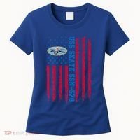Uss Skate Ssn578 American Flag Submarine Women's T-Shirt thumb 0