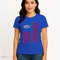 Uss Skate Ssn578 American Flag Submarine Women's T-Shirt thumb 4