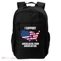 United States Support American Oil From American Soil Backpack thumb 0