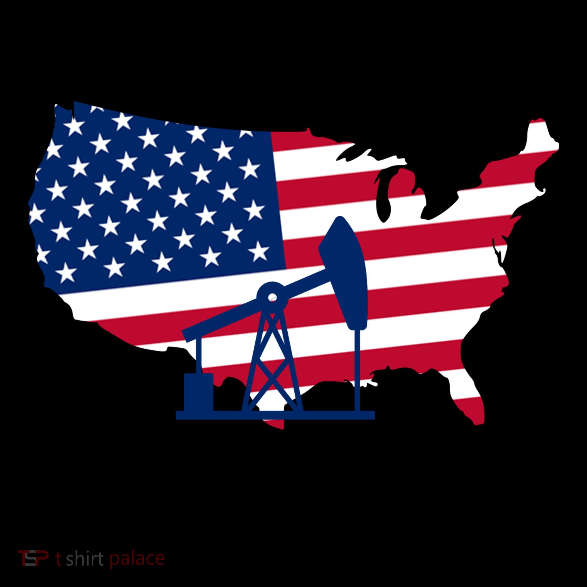 United States Support American Oil From American Soil Coffee Mug