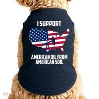United States Support American Oil From American Soil Doggie Tank thumb 0