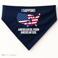 United States Support American Oil From American Soil USA-Made Doggie Bandana thumb 0