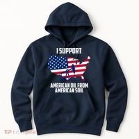 United States Support American Oil From American Soil Hoodie thumb 0