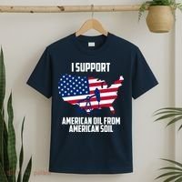 United States Support American Oil From American Soil T-Shirt thumb 2