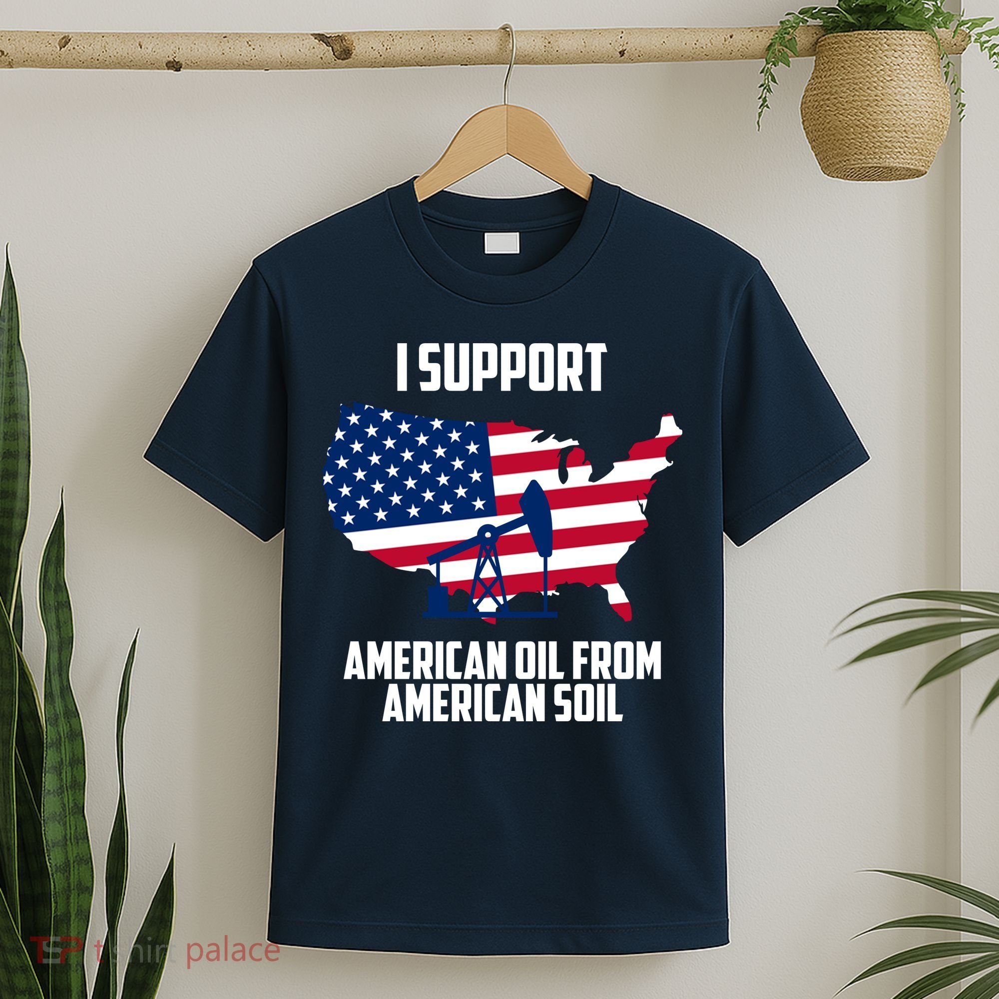 United States Support American Oil From American Soil T-Shirt