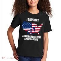 United States Support American Oil From American Soil Kids T-Shirt thumb 2