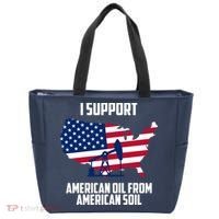United States Support American Oil From American Soil Tote Bag thumb 0